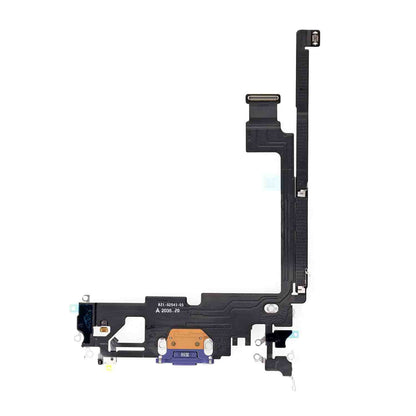 REPLACEMENT FOR IPHONE 12 PRO MAX USB CHARGING FLEX CABLE - PACIFIC BLUE