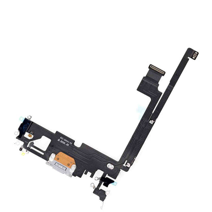REPLACEMENT FOR IPHONE 12 PRO MAX USB CHARGING FLEX CABLE - SILVER