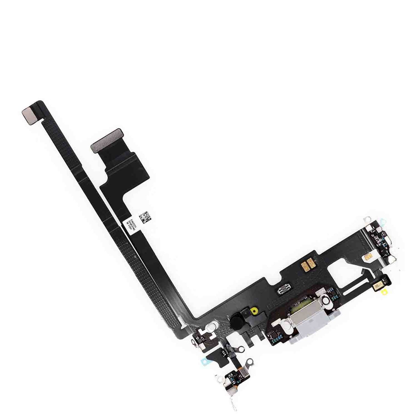 REPLACEMENT FOR IPHONE 12 PRO MAX USB CHARGING FLEX CABLE - SILVER