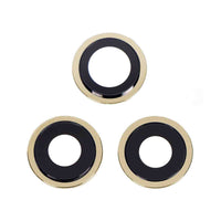 REPLACEMENT FOR IPHONE 12 PRO REAR CAMERA HOLDER WITH LENS - GOLD