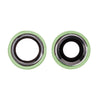 REPLACEMENT FOR IPHONE 12 REAR CAMERA HOLDER WITH LENS - GREEN