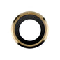 REPLACEMENT FOR IPHONE 66S REAR CAMERA HOLDER WITH LENS - GOLD - EXPRESS PARTS -WHOLESALE CELLPHONE REPAIR PARTS