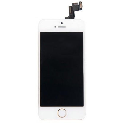 REPLACEMENT FOR IPHONE 6 LCD SCREEN FULL ASSEMBLY WITH GOLD RING - WHITE - EXPRESS PARTS -WHOLESALE CELLPHONE REPAIR PARTS