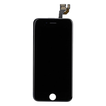 REPLACEMENT FOR IPHONE 6 LCD SCREEN FULL ASSEMBLY WITHOUT HOME BUTTON - BLACK - EXPRESS PARTS -WHOLESALE CELLPHONE REPAIR PARTS