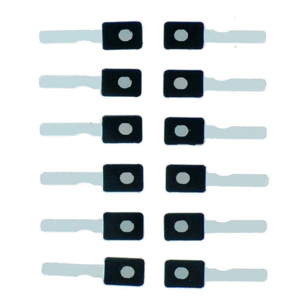 REPLACEMENT FOR IPHONE 6 REAR MIC ANTI-DUST MESH WITH BRACKET 1 DOT - EXPRESS PARTS -WHOLESALE CELLPHONE REPAIR PARTS