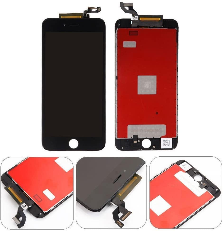 REPLACEMENT FOR IPHONE 6S LCD SCREEN AND DIGITIZER ASSEMBLY - BLACK - EXPRESS PARTS -WHOLESALE CELLPHONE REPAIR PARTS