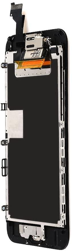 REPLACEMENT FOR IPHONE 6S LCD SCREEN FULL ASSEMBLY WITHOUT HOME BUTTON - BLACK - EXPRESS PARTS -WHOLESALE CELLPHONE REPAIR PARTS