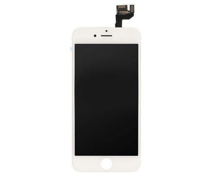 REPLACEMENT FOR IPHONE 6S LCD SCREEN FULL ASSEMBLY WITHOUT HOME BUTTON - WHITE - EXPRESS PARTS -WHOLESALE CELLPHONE REPAIR PARTS