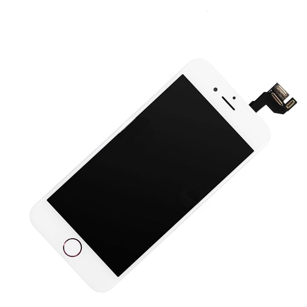REPLACEMENT FOR IPHONE 6S LCD SCREEN FULL ASSEMBLY WITH ROSE RING HOME BUTTON - WHITE - EXPRESS PARTS -WHOLESALE CELLPHONE REPAIR PARTS