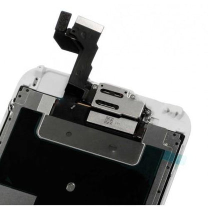 REPLACEMENT FOR IPHONE 6S PLUS LCD SCREEN FULL ASSEMBLY WITH GOLD RING HOME BUTTON - WHITE - EXPRESS PARTS -WHOLESALE CELLPHONE REPAIR PARTS