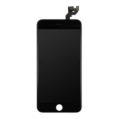REPLACEMENT FOR IPHONE 6S PLUS LCD SCREEN FULL ASSEMBLY WITHOUT HOME BUTTON - BLACK - EXPRESS PARTS -WHOLESALE CELLPHONE REPAIR PARTS