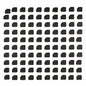 REPLACEMENT FOR IPHONE 7 PLUS EARPIECE FASTENING PLATE CONDUCTIVE SPACER
