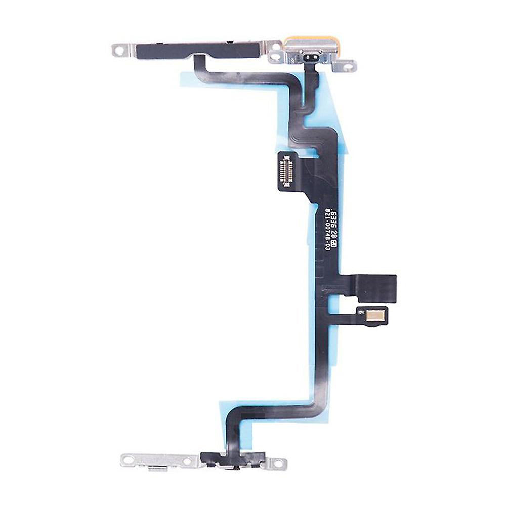 REPLACEMENT FOR IPHONE 7 PLUS POWER BUTTON FLEX CABLE WITH METAL BRACKET ASSEMBLY