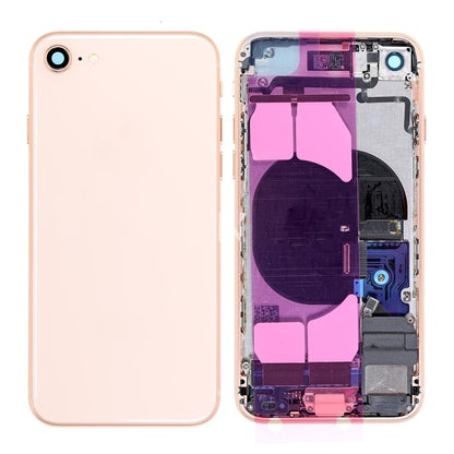 REPLACEMENT FOR IPHONE 8 BACK COVER FULL ASSEMBLY - GOLD