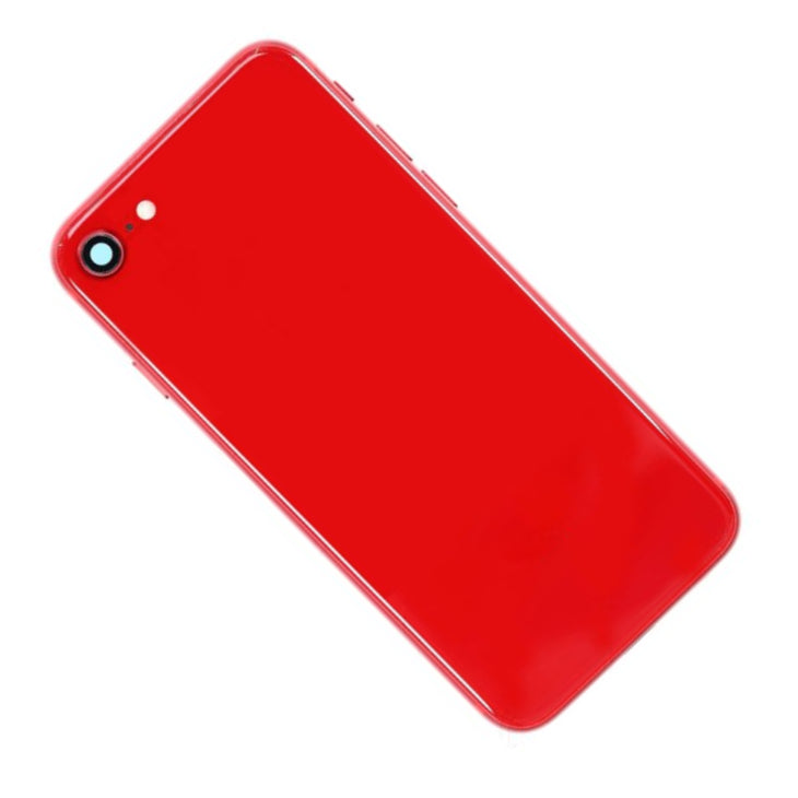 REPLACEMENT FOR IPHONE 8 BACK COVER FULL ASSEMBLY - RED