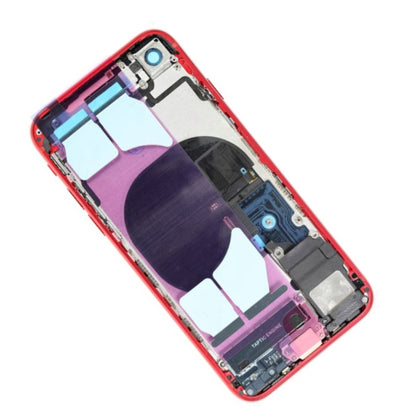 REPLACEMENT FOR IPHONE 8 BACK COVER FULL ASSEMBLY - RED