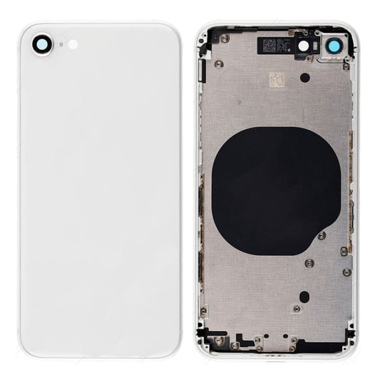 REPLACEMENT FOR IPHONE 8 BACK COVER WITH FRAME ASSEMBLY - SILVER