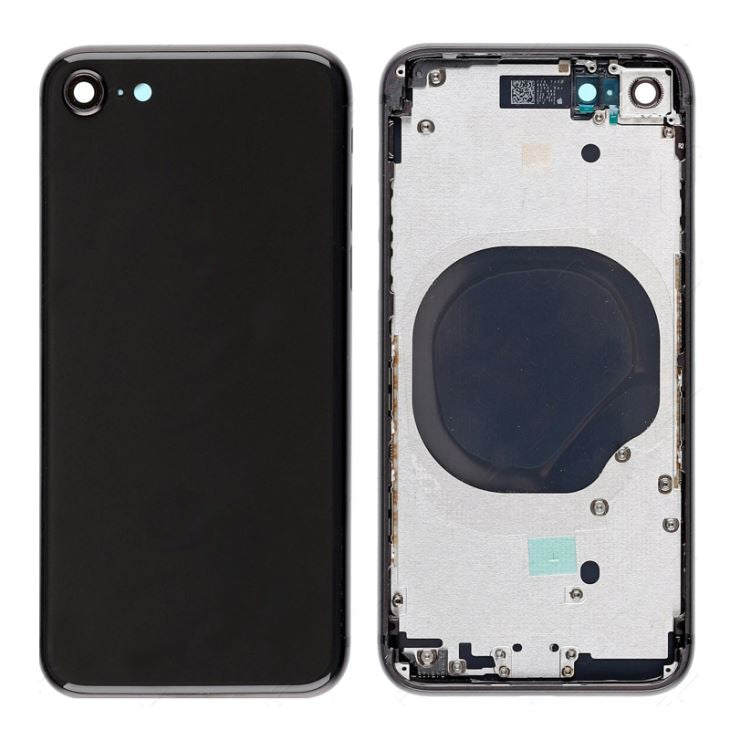 REPLACEMENT FOR IPHONE 8 BACK COVER WITH FRAME ASSEMBLY - SPACE GRAY