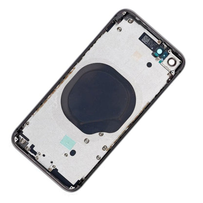 REPLACEMENT FOR IPHONE 8 BACK COVER WITH FRAME ASSEMBLY - SPACE GRAY