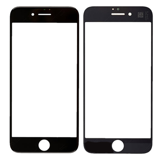 REPLACEMENT FOR IPHONE 8 FRONT GLASS LENS - BLACK