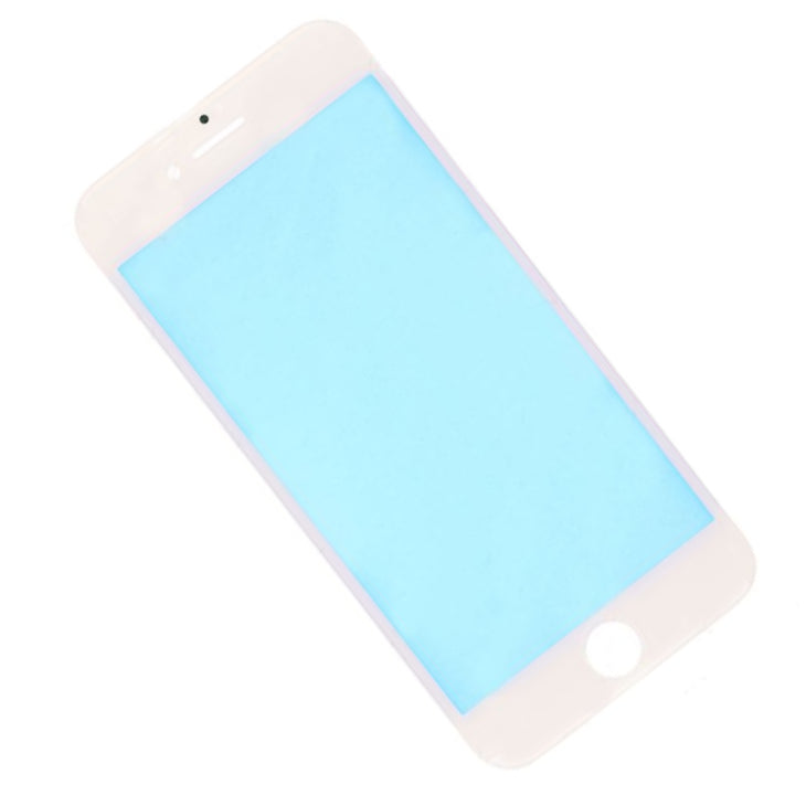 REPLACEMENT FOR IPHONE 8 FRONT GLASS LENS WITH SUPPORTING FRAME - WHITE