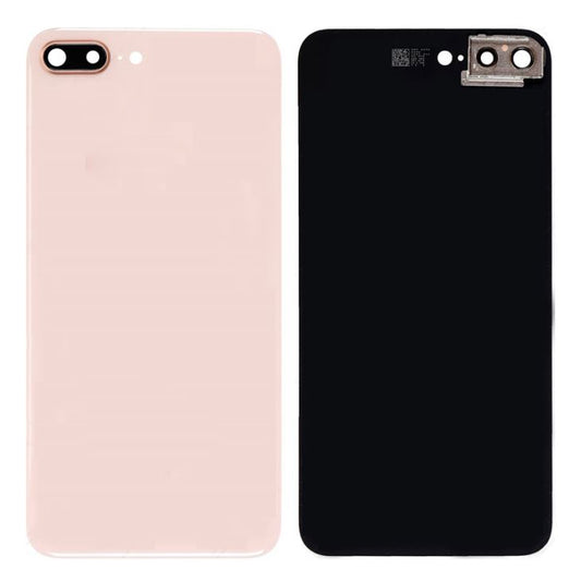 REPLACEMENT FOR IPHONE 8 PLUS BACK COVER WITH CAMERA HOLDER - GOLD