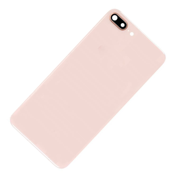 REPLACEMENT FOR IPHONE 8 PLUS BACK COVER WITH CAMERA HOLDER - GOLD