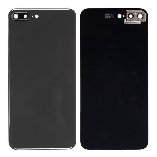 REPLACEMENT FOR IPHONE 8 PLUS BACK COVER WITH CAMERA HOLDER - SPACE GRAY