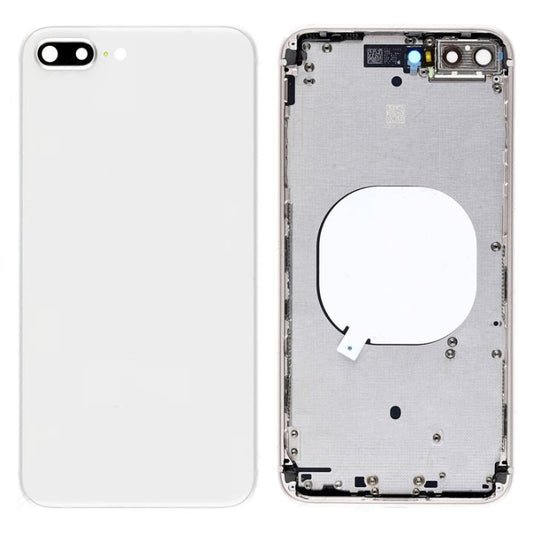 REPLACEMENT FOR IPHONE 8 PLUS BACK COVER WITH FRAME ASSEMBLY - SILVER
