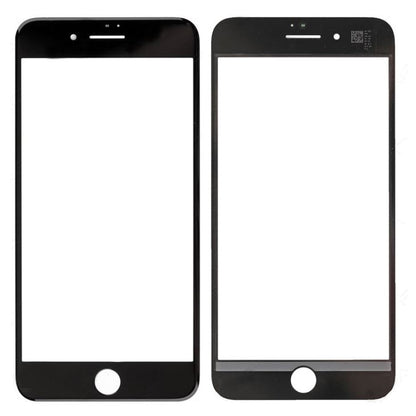 REPLACEMENT FOR IPHONE 8 PLUS FRONT GLASS LENS - BLACK
