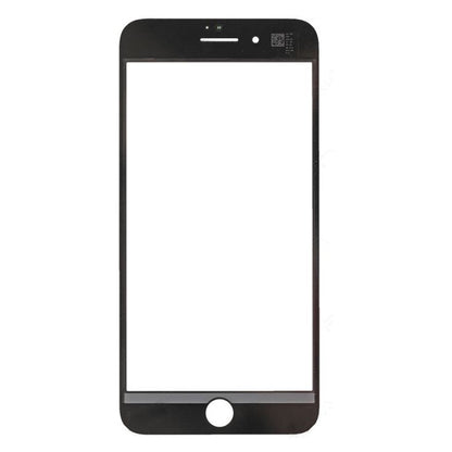 REPLACEMENT FOR IPHONE 8 PLUS FRONT GLASS LENS - BLACK