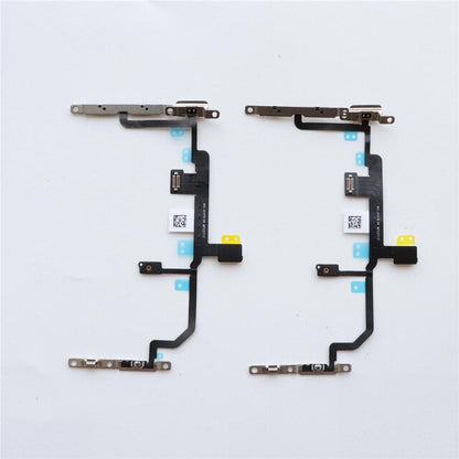 REPLACEMENT FOR IPHONE 8 PLUS POWER/VOLUME BUTTON FLEX CABLE WITH METAL BRACKET ASSEMBLY