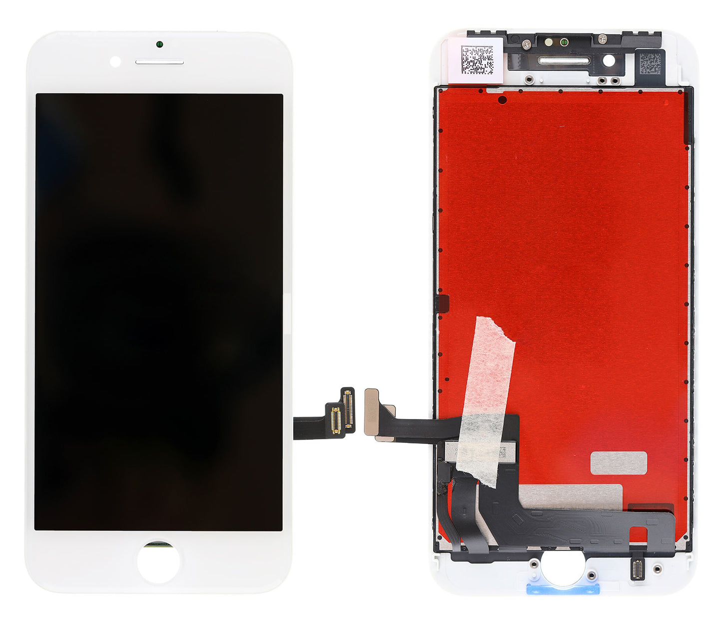תחליף למסך LCD והרכבת DIGITALIZER 2 של אייפון 8/SE - לבן