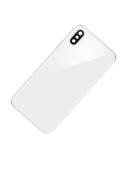 REPLACEMENT FOR IPHONE X REAR HOUSING WITH FRAME - SILVER