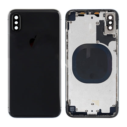 REPLACEMENT FOR IPHONE X REAR HOUSING WITH FRAME - SPACE GRAY