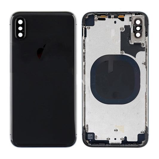 REPLACEMENT FOR IPHONE X REAR HOUSING WITH FRAME - SPACE GRAY