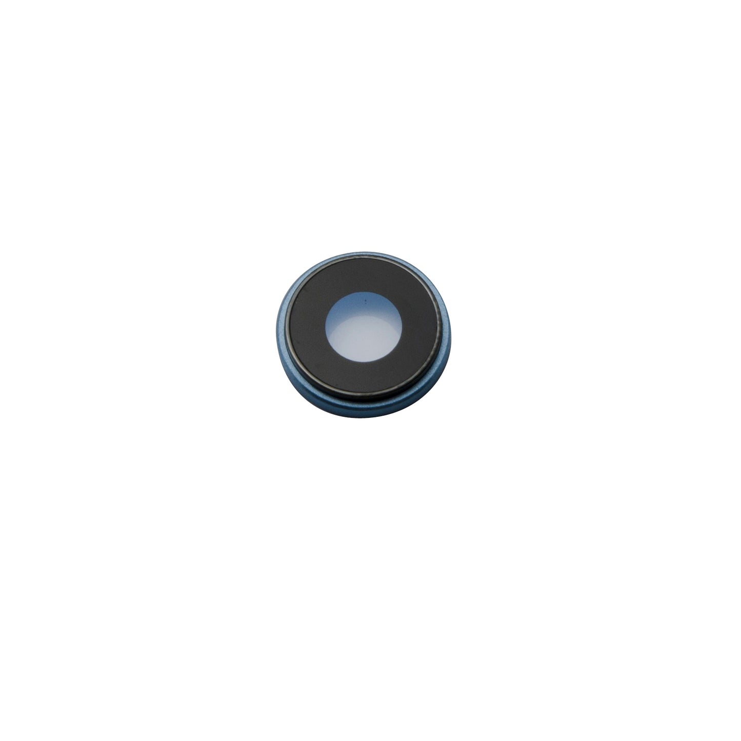 REPLACEMENT FOR IPHONE XR REAR FACING CAMERA LENS WITH BEZEL - BLUE