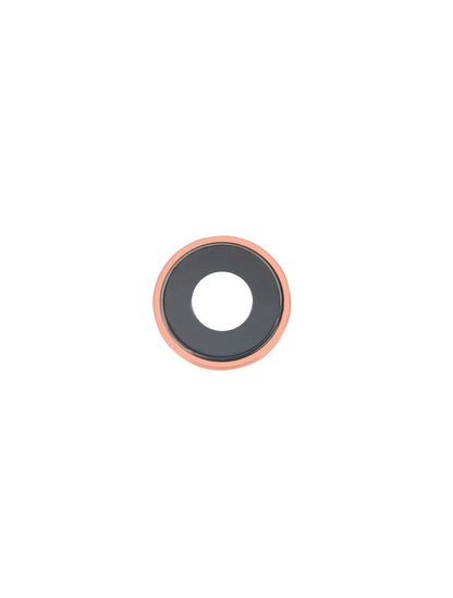 REPLACEMENT FOR IPHONE XR REAR FACING CAMERA LENS WITH BEZEL - CORAL
