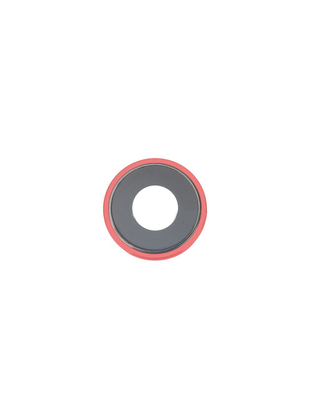 REPLACEMENT FOR IPHONE XR REAR FACING CAMERA LENS WITH BEZEL - RED