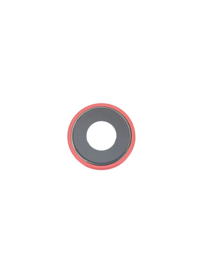 REPLACEMENT FOR IPHONE XR REAR FACING CAMERA LENS WITH BEZEL - RED