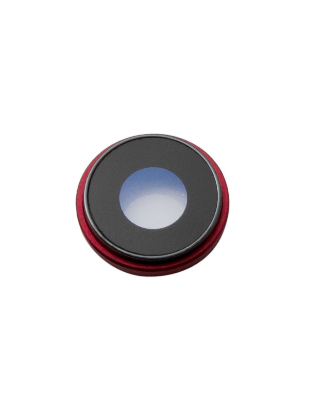 REPLACEMENT FOR IPHONE XR REAR FACING CAMERA LENS WITH BEZEL - RED