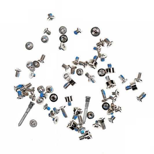 REPLACEMENT FOR IPHONE XR SCREW SET - WHITEBLUEREDCORAL