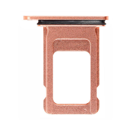 REPLACEMENT FOR IPHONE XR SINGLE SIM CARD TRAY - CORAL