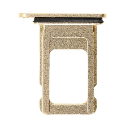 REPLACEMENT FOR IPHONE XR SINGLE SIM CARD TRAY - YELLOW