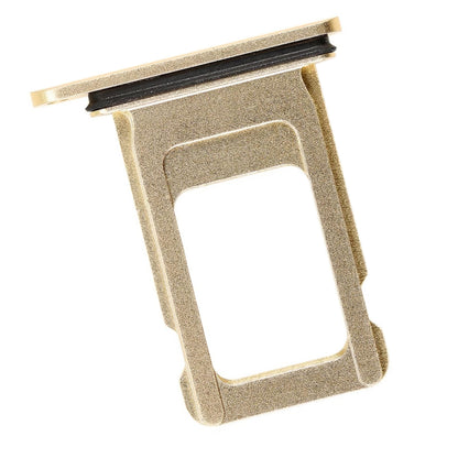 REPLACEMENT FOR IPHONE XR SINGLE SIM CARD TRAY - YELLOW