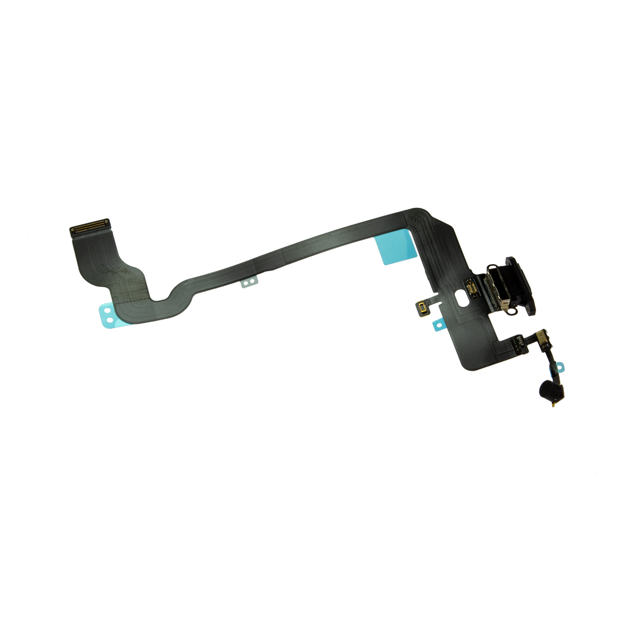 REPLACEMENT FOR IPHONE XS CHARGING CONNECTOR ASSEMBLY - BLACK
