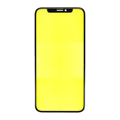 REPLACEMENT FOR IPHONE XS FRONT GLASS LENS - BLACK