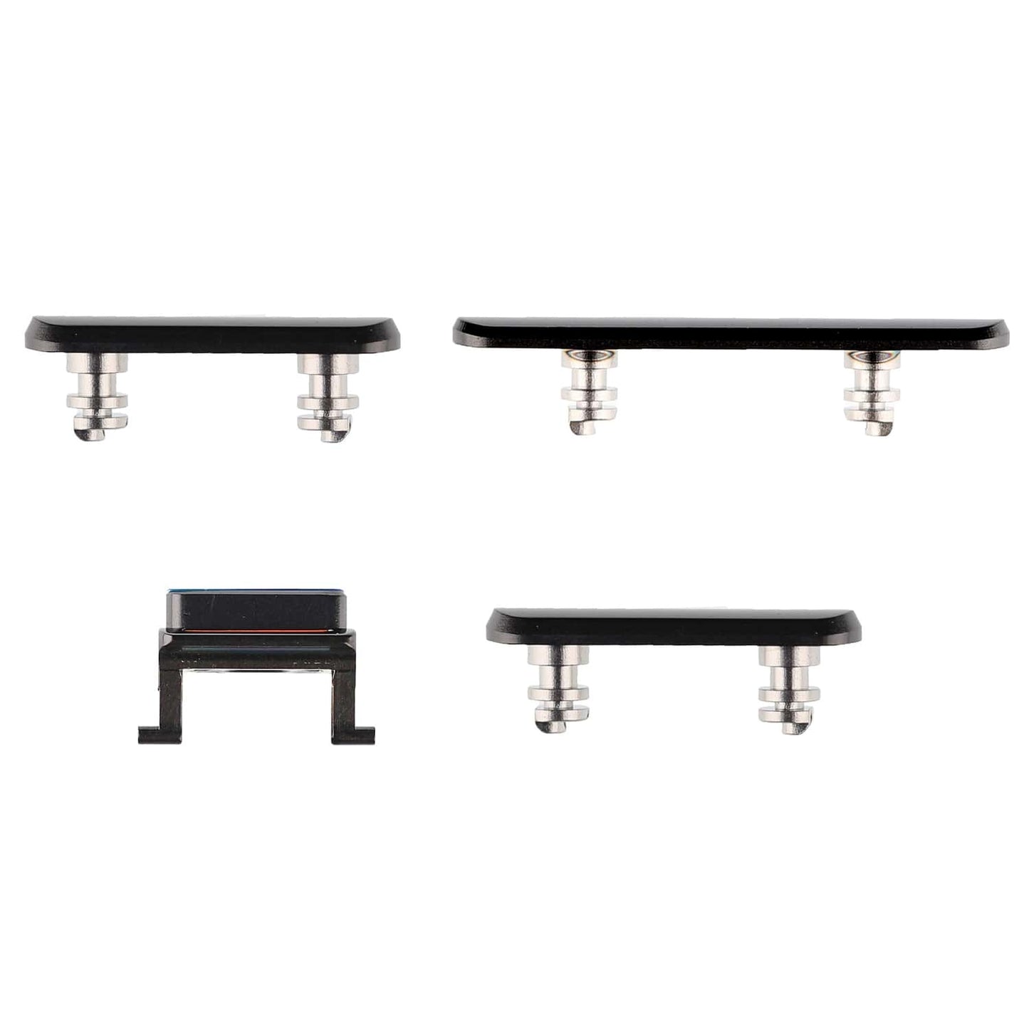 REPLACEMENT FOR IPHONE X SIDE BUTTONS SET - SPACE GRAY