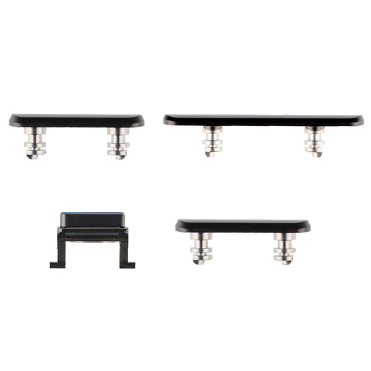 REPLACEMENT FOR IPHONE X SIDE BUTTONS SET - SPACE GRAY