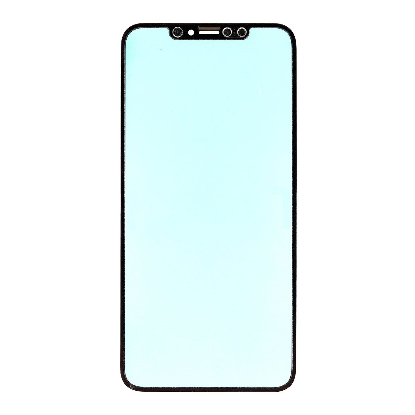REPLACEMENT FOR IPHONE XS MAX FRONT GLASS LENS - BLACK